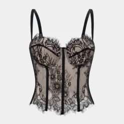 Bustier Slip Lace Patchwork Cami Top