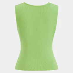 Sweater Metallic Button Tank Top -Women's Clothing Store 00e935b4 4465 44cc 872b 9d9b69a42f0d