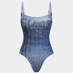 Printed Slip Bodysuit