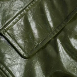 Faux Leather Fake Pockets Skirt -Women's Clothing Store 0220d6ba c2be 4c66 a125 916ee8bde8f9