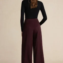 Asymmetric Wide-Leg Pants -Women's Clothing Store 05af0073 8023 4fd1 9453 7087ceac5f69