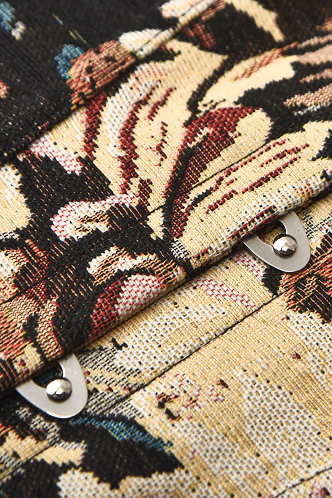 Abstract Print Braided Tie Corset Top 4 Abstract Print Braided Tie Corset Top - Image 4