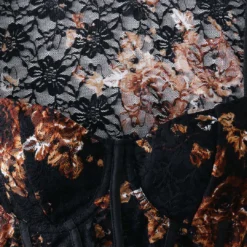 Sheer Lace Corset Long Sleeve Bodysuit -Women's Clothing Store 0b546a6c 4d34 47f4 b4b4 db2f972a17b2