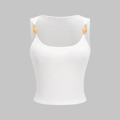 Beaded Sleeveless Tank Top