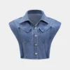Denim Button Pocket Shirt