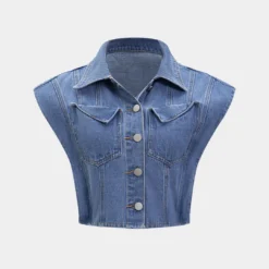 Denim Button Pocket Shirt