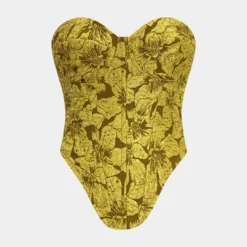 Jacquard Bustier Tube Top