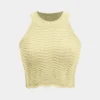 Knit Cut Out Tank Top