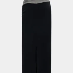 High Waist Tie-Up Skirt -Women's Clothing Store 158eee39 e37f 49fc 84d1 d33f7b4a4842