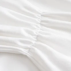 Round Neck Ruchd Short Sleeve T-Shirt -Women's Clothing Store 15953cda e461 45a9 b33f ecbaee139650