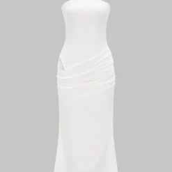 Asymmetrical Cut Out Sleeveless Maxi Dress