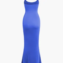 Adjustable Strap Mermaid Maxi Slip Dress -Women's Clothing Store 176bda7f 2336 46c7 ad33 1a456a921599