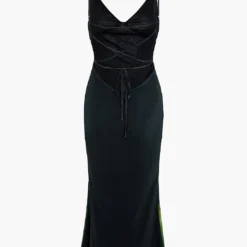 Floral Print Crisscross Back Mesh Slip Midi Dress -Women's Clothing Store 17da35b0 e82a 45f2 9193 fd341388b2d1