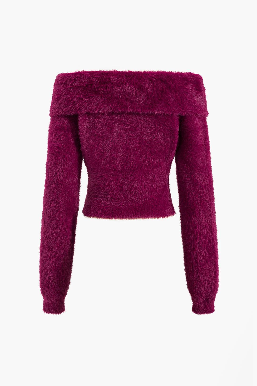 Sweater Off Shoulder Long-Sleeve Top 2 Sweater Off Shoulder Long-Sleeve Top - Image 2