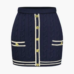 Color Block Print Knit Button Skirt 18 Color Block Print Knit Button Skirt -Women's Clothing Store 19d70c16 344f 4ac2 bf2c 8f9990be3d02