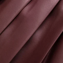 Solid Faux Leather Pleated High Waist Tie-Up Skirt -Women's Clothing Store 1ac8f49d be4c 44c3 8072 8d1d4ad52221