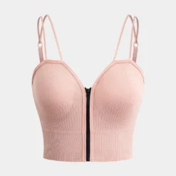 Basic Zipper Cami Top -Women's Clothing Store 1b321e37 3a96 4170 a556 b9341d1b4e3c