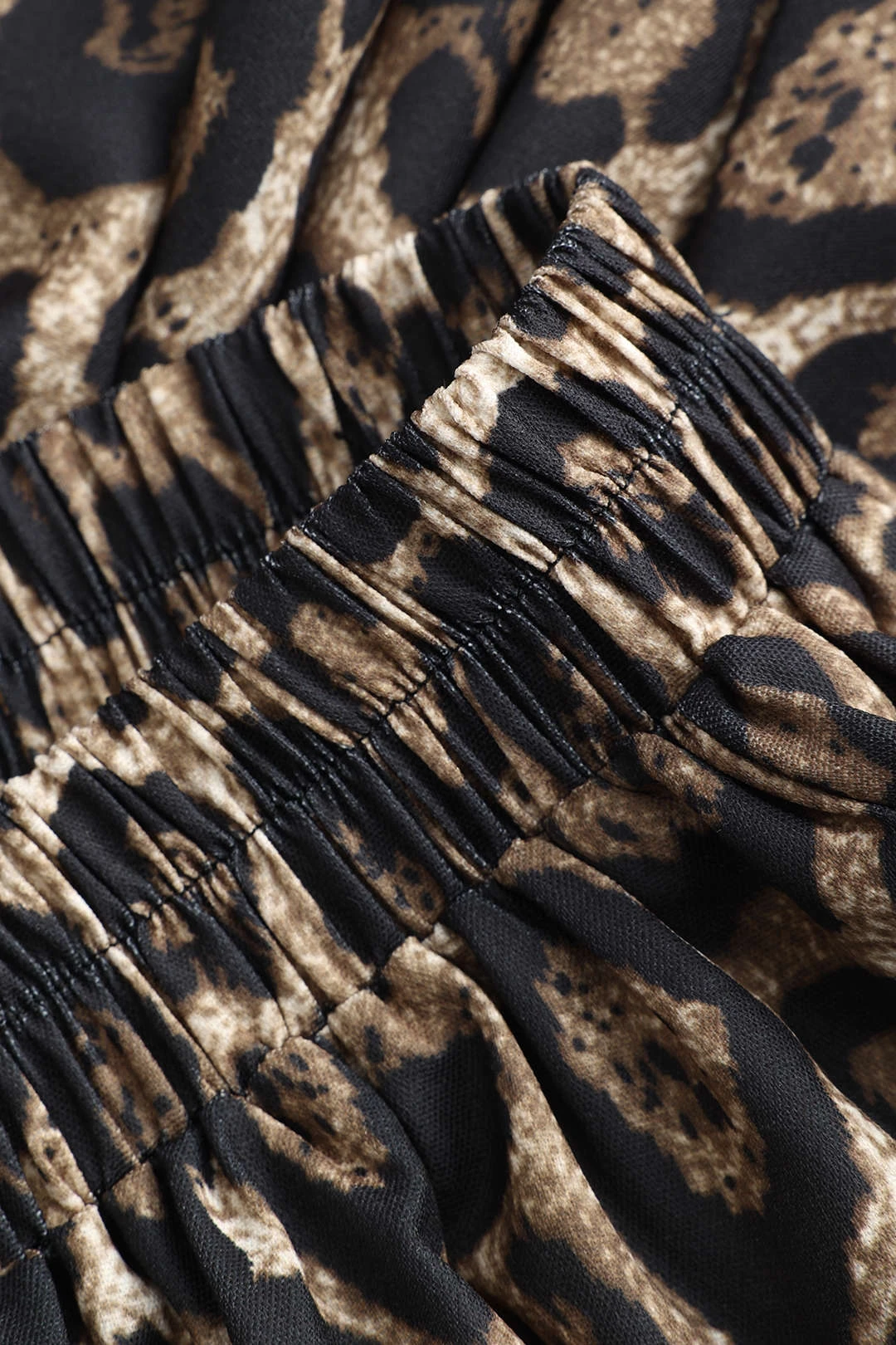 Leopard Print Pleated Skirt 3 Leopard Print Pleated Skirt - Image 3