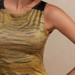 Abstract Print Sleeveless Backless Slit Maxi Dress -Women's Clothing Store 1eb78b46 e7f1 417e bd59 5f5bfee89df0