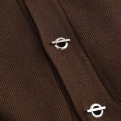 Sweater Button V-Neck Long-Sleeve Top -Women's Clothing Store 1f1edb8d 7cb2 496e 9ed3 dbfa6b2b2d26