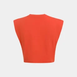 Big Sur Graphic Padded-Shoulder Knot Hem T-Shirt -Women's Clothing Store 1f33f086 ff6f 4d8a b88e bb98fc703fb9