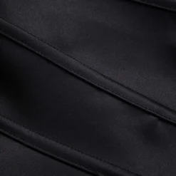 Satin Zipper Tie Back Corset Tube Top -Women's Clothing Store 1ff83a65 f50a 4596 aeca d30e338b2f64