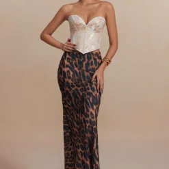 Leopard Print Mermaid Skirt -Women's Clothing Store 214f8646 3aa1 41a7 a170 6444908b795f