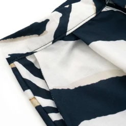 Contrast Stripe Print Trousers -Women's Clothing Store 22a6dd82 ba21 4363 9bd4 6478b7f34f95