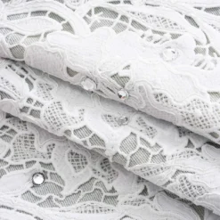 Denim High Waist Lace Patchwork Skirt -Women's Clothing Store 2385f6bb 327e 4e58 96b1 51ccdb27bf72