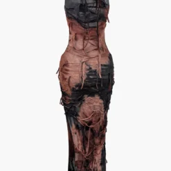 Tie Dye Distressed Sleeveless Cut Out Slit Maxi Dress 16 Tie Dye Distressed Sleeveless Cut Out Slit Maxi Dress -Women's Clothing Store 249527fb 21b2 4420 b7fb 281c19ee362e