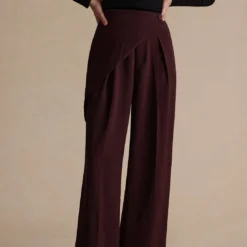 Asymmetric Wide-Leg Pants -Women's Clothing Store 2753da4d e40f 4d64 bf62 657ec1943fb0
