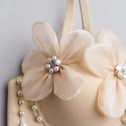 Bustier 3D Floral Rhinestone Pearl Cami Top -Women's Clothing Store 27e0eb11 c50d 465d 82c4 2870fd621ca2