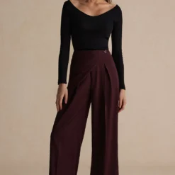 Asymmetric Wide-Leg Pants -Women's Clothing Store 27ec88ec c0cf 49df 97e9 472a9dbced2f