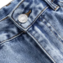 Denim Button Pocket Shorts -Women's Clothing Store 2aa5209f eef0 42e1 9b17 1018119ac501