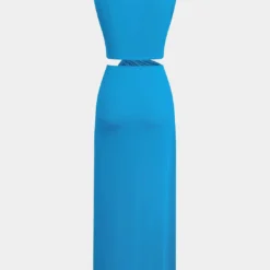 Cut Out Twist Knot Sleeveless Slit Midi Dress -Women's Clothing Store 2b627108 f4ab 48e8 b3b6 14f31842fdcc