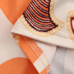 Geometric Leaves Print Ruched Short Sleeve Slit Midi Dress -Women's Clothing Store 2d1735c2 1624 4877 afae 95de803576b1