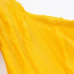 One-Shoulder Ruffle Sleeveless Slit Midi Dress -Women's Clothing Store 303bf14c f635 4ef3 89d2 0f39dca4e6d5