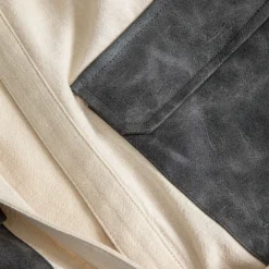 Patchwork Pocket Twist Short-Sleeve Shirt -Women's Clothing Store 3058ea4f 03de 4117 978c a7b8afb33e43