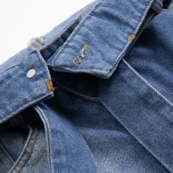 Denim Belted Shorts -Women's Clothing Store 307abcce 6730 4397 b60c cb00fd969144