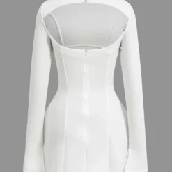 Backless Mini Dress -Women's Clothing Store 316d96c2 326d 4b1d 996f 246656f0754c