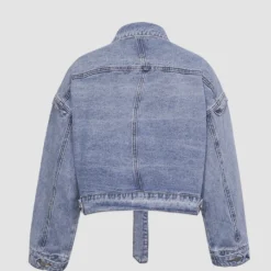 Basic Denim Jacket -Women's Clothing Store 32e377ad 4534 4ed8 83e3 ab7113917aca