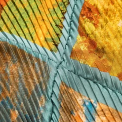 Tie Dye Satin Pleated Skirt -Women's Clothing Store 330d4bef 135d 4945 820c 8cfc1693251f