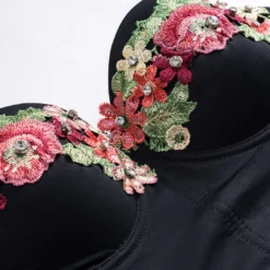 Slip Applique Bustier Cami Top -Women's Clothing Store 3380eb2f 72d2 44f9 bf42 8c59e675c8b8