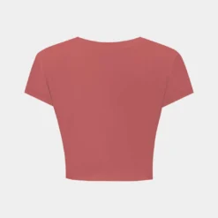 Tie Front Short Sleeve T-Shirt -Women's Clothing Store 34278ed0 7b9d 4bf8 8484 0df1f89daaaa