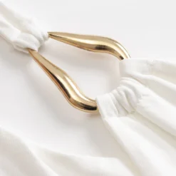 Metallic Decor Backless Cowl Neck Halter Tank Top -Women's Clothing Store 35691e2f 3a7e 40d2 8bd6 3932c8c106ab