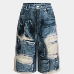 Printed Pocket Shorts