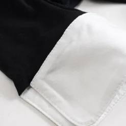 Contrast Short Sleeve T-shirt -Women's Clothing Store 35ef10b9 12d3 46cf 85bf 5ffa1e4ee2f0