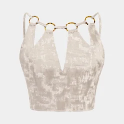 Jacquard Cut Out Zipper Backless Cami Top -Women's Clothing Store 36c0e980 153f 413a 9e35 1bd1a75f1104