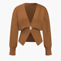 V-neck Sweater Cardigan -Women's Clothing Store 36cb2bd4 363a 4814 ad46 c8429073c7ca