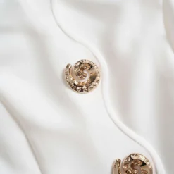 Metallic Button Sleeveless Zipper Mini Dress -Women's Clothing Store 36ea3f47 4e60 4d0c a69d 4f0bbc289dae